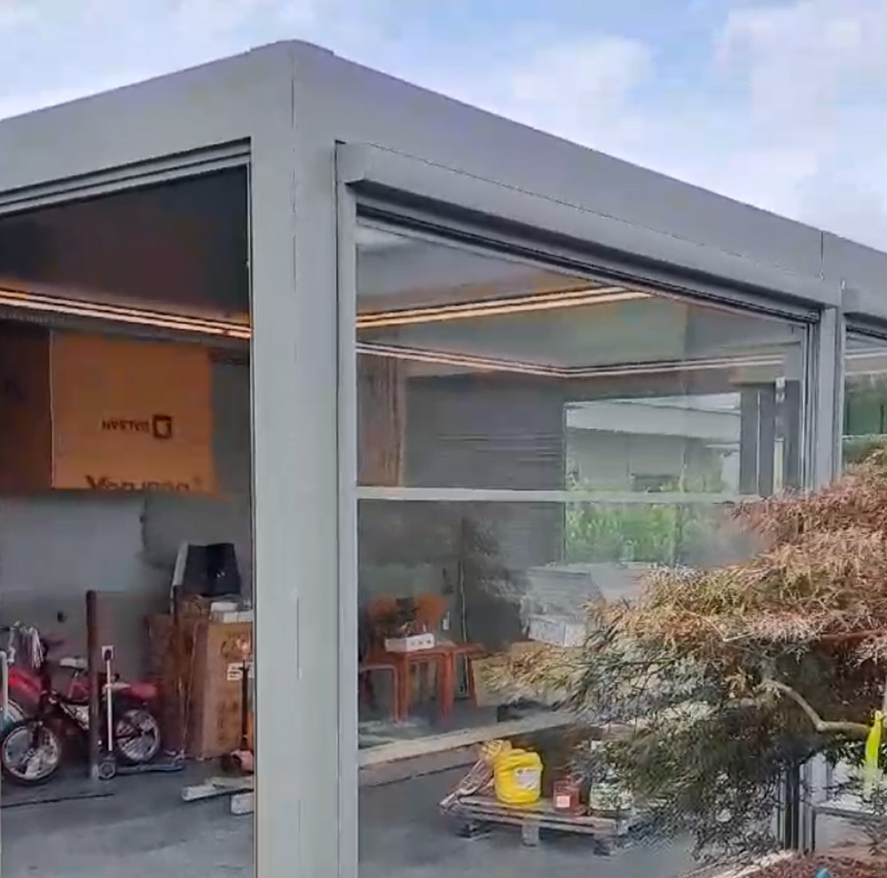 Albertgenau Tiara Twinmeks Isı Camlı Katlanır Cam Balkon