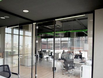 Aluminum Office Partition Systems